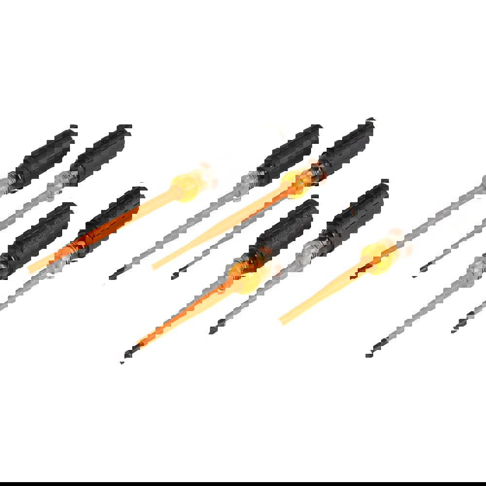 Screwdriver Sets; Screwdriver Types Included: Cabinet; Phillips; Square ; Number Of Pieces: 4 ; Features: Slim Profile Tips